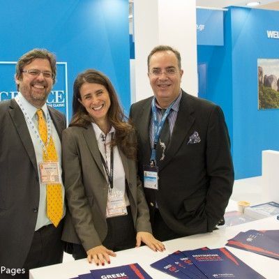 ITB Berlin 2015 Greek Travel Pages stand