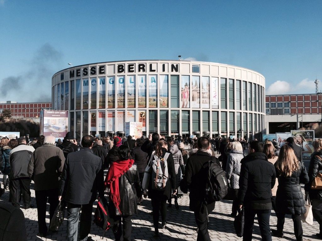 ITB Berlin 2015 busy entrance
