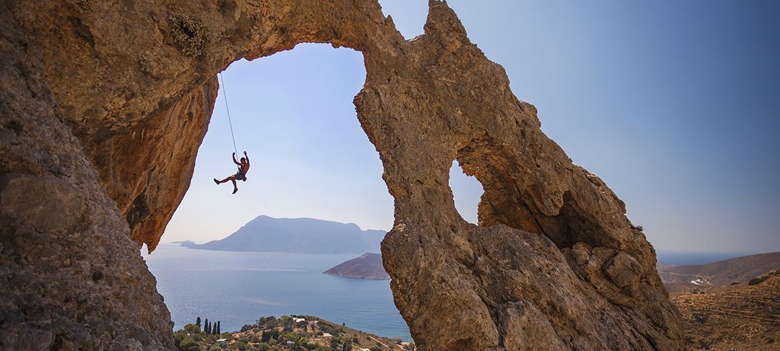 Kalymnos Island Greece - Climbing