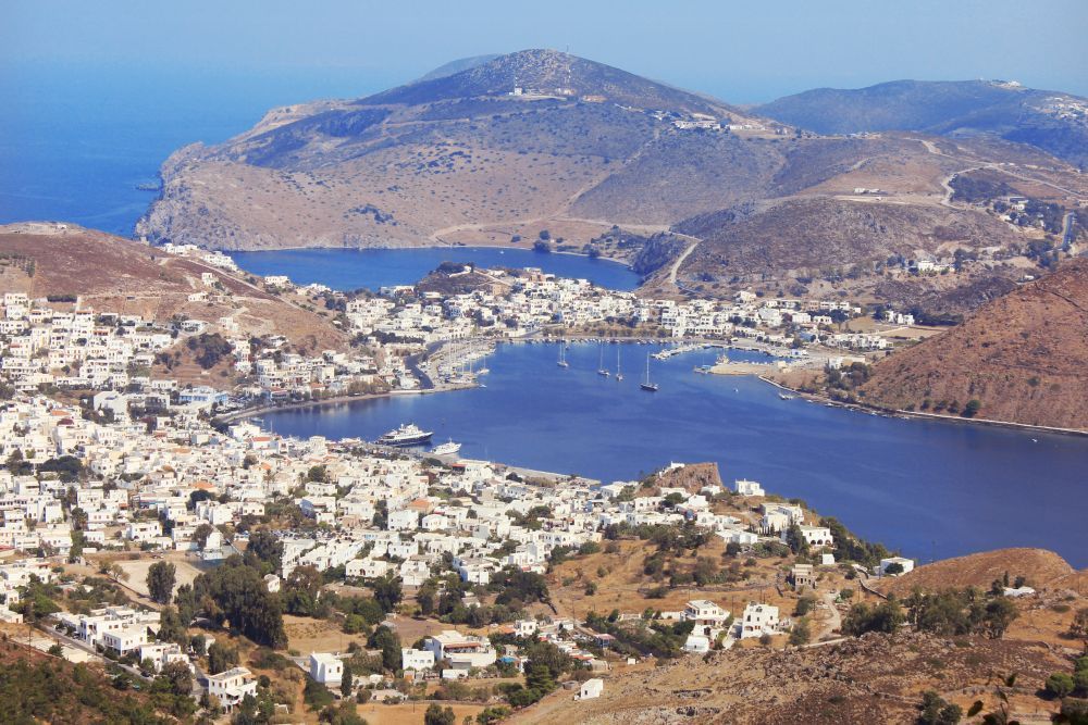 View of the port of Skala in Patmos. Photo source: Region of South Aegean