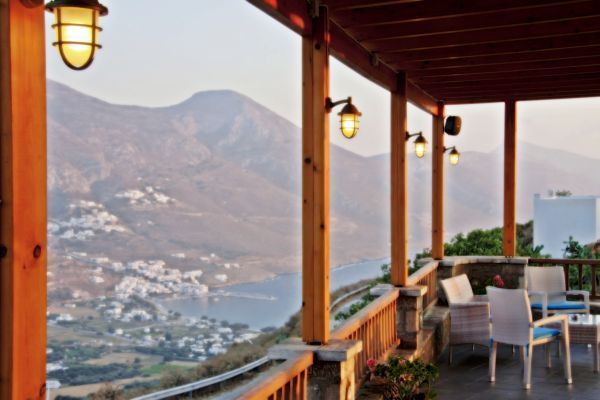 View from Hotel Vigla on Amorgos.