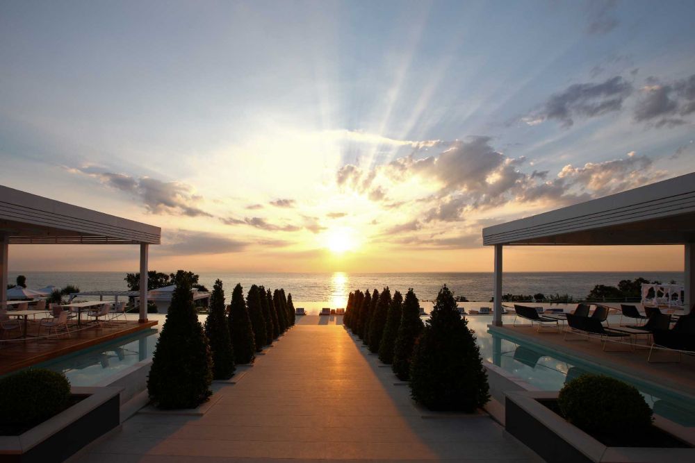 Cavo Olympo Luxury Resort & Spa - sea view.
