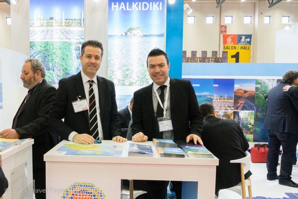 Halkidiki Tourism Organization’s president, Grigoris Tasios and general director, George Broutzas. Halkidiki’s luxury hotels were the topic of the many meetings held with Turkish professionals. Read more here.