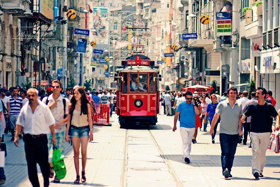 Istiklal Street, Istanbul.