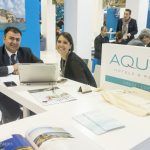 Eftychis Petrakis, Υield & Revenue Μanager of Aquila Hotels with Irini Varda-Capsis, VP Sales & Marketing at MKG Group