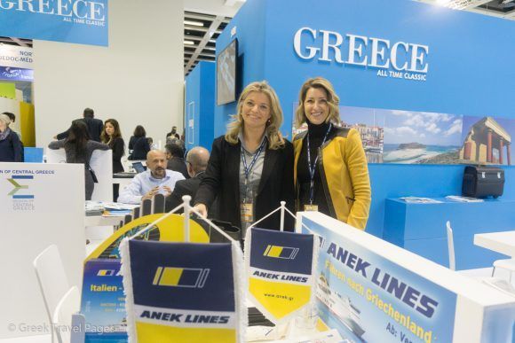 ANEK Lines - Irina Simos, Marketing Director and Theodora Riga, commercial Director at ANEK Lines