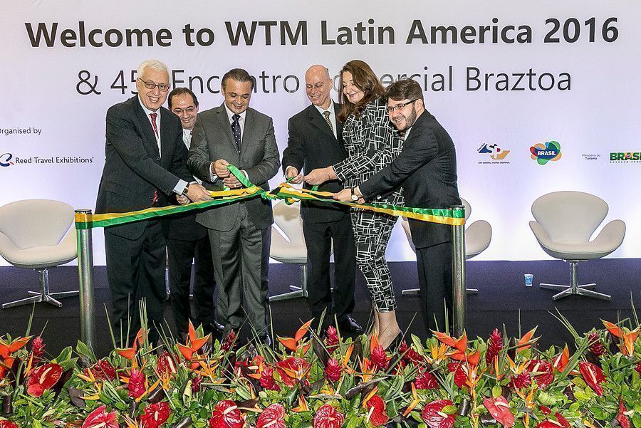 World Travel Market Latin America 2016, São Paulo, Brazil - Opening Ceremony