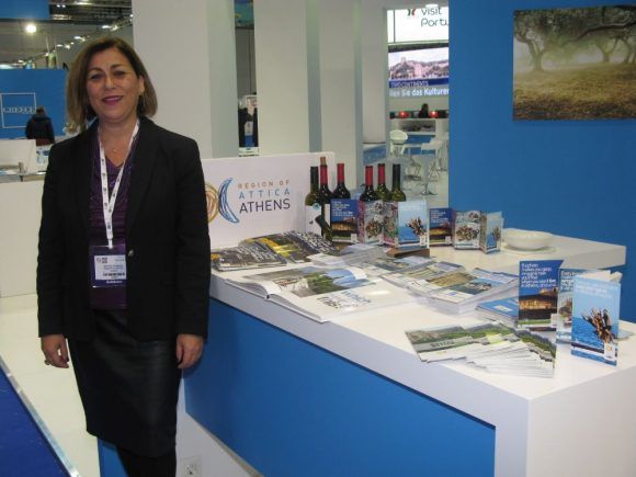 Eleni Dimopoulou, Associate Regional Director for tourism promotion of the Attica Region.