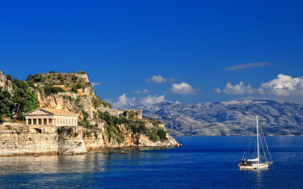 Corfu, Greece.