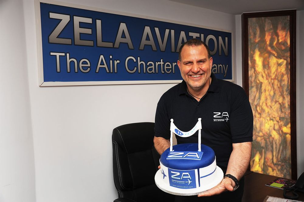 Zela Aviation Founder Andreas Christodoulides.