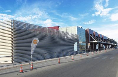Impression of Chania Airport after revamp. Photo source: Fraport Greece