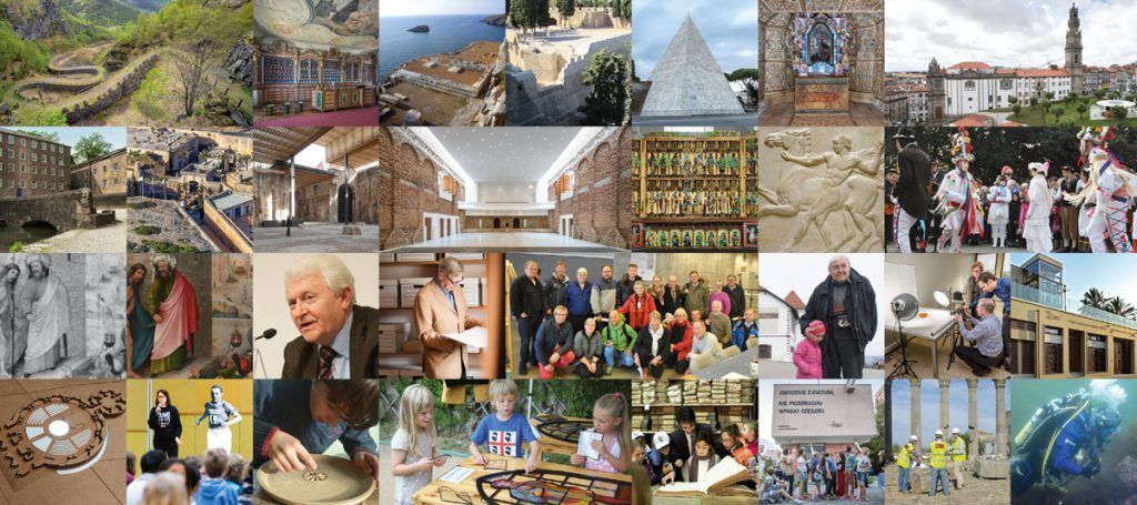 A photo collage with the 29 winners of the EU Prize for Cultural Heritage / Europa Nostra Awards. Photo source: Europa Nostra