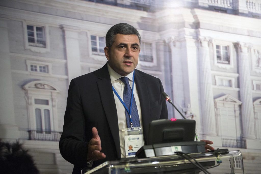 Georgian Candidate, Ambassador of Georgia to Spain Zurab Pololikashvili.