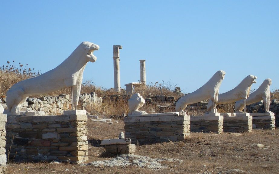 Terrace of Lions, Delos, Cyclades