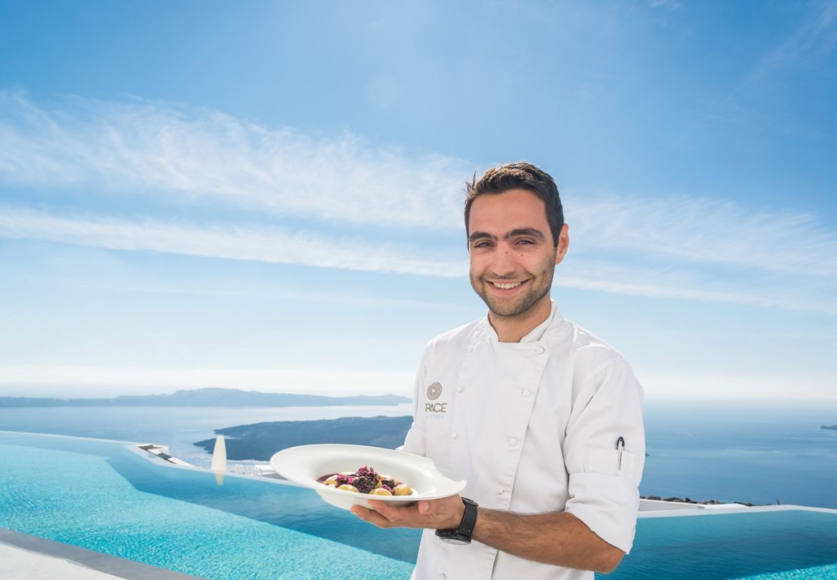 Santoro Executive Chef Spyros Agious. Photo © TG Photography