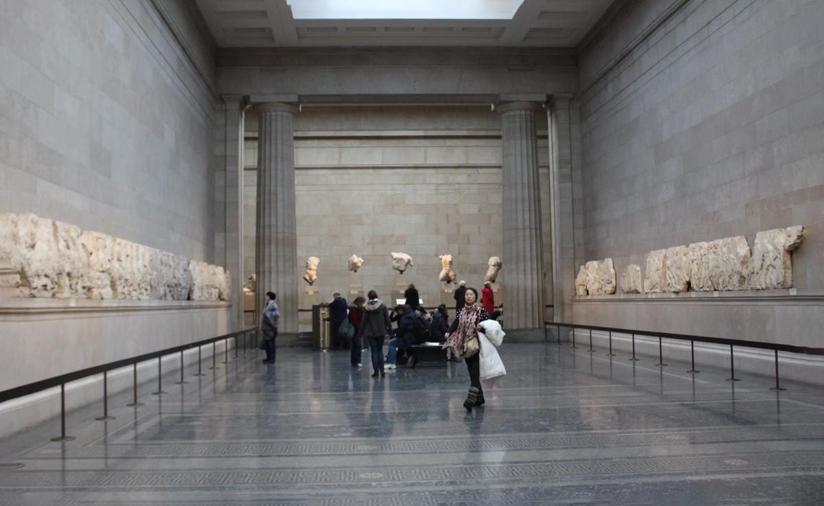 Parthenon Marbles in British museum