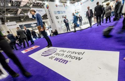 World Travel Market 2016, ExCeL London. Travel Tech Show Floor