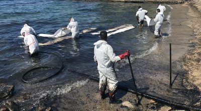 Salamina 2017 oil spill