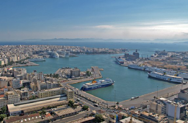 The port of Piraeus. Photo Source: Municipality of Piraeus