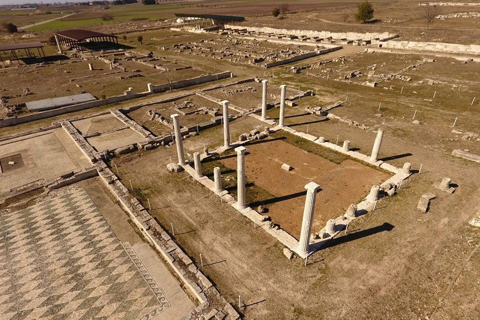 Archaeological site of Pella. Photo Source: Archaeological Museum of Pella