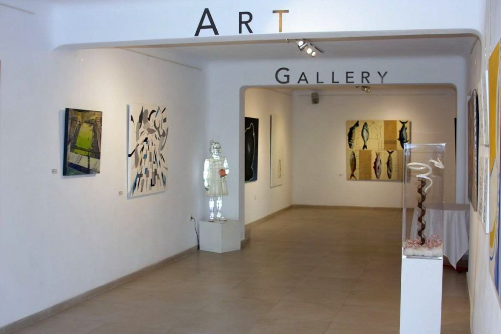The Aqua Gallery in the Art Hotel.