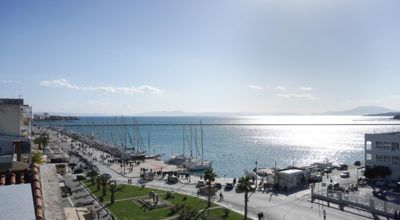 View of Volos Port from the Aegli Hotel.