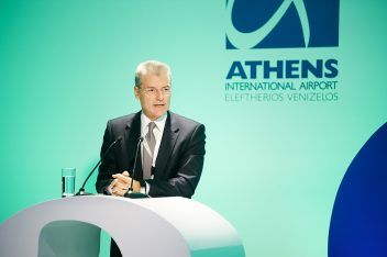 Athens International Airport CEO Yiannis Paraschis.