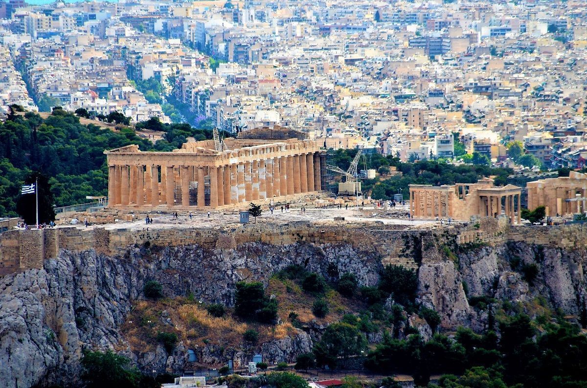 The Acropolis, Athens.