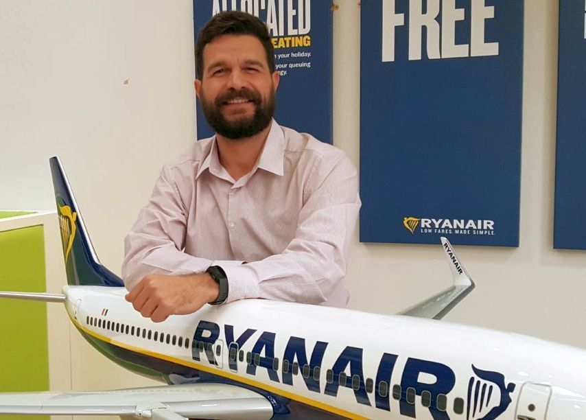 Nikolas Lardis, Ryanair Sales & Marketing Manager Eastern Mediterranean