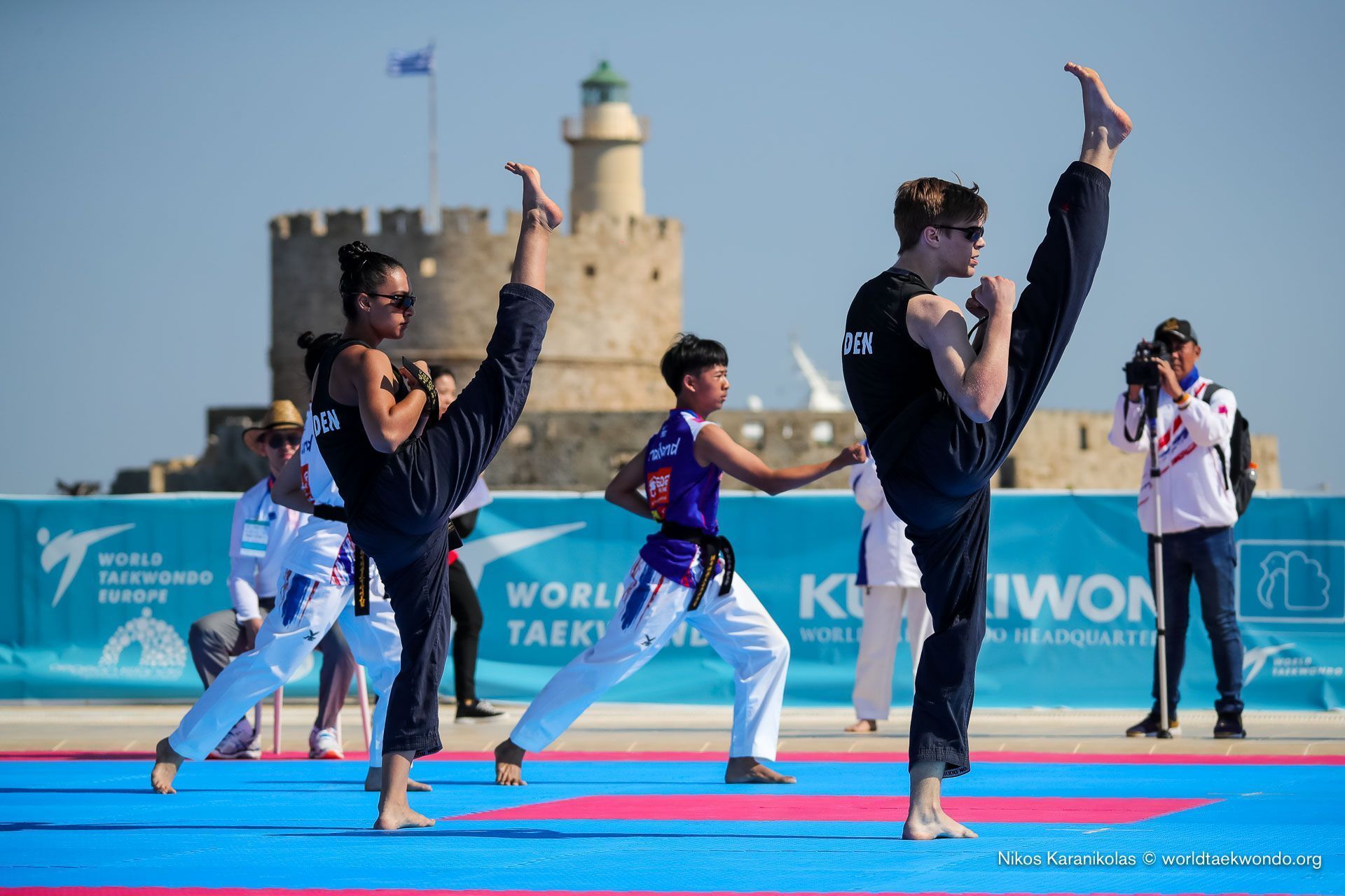 1st World Taekwondo Beach Championship on Rhodes. Photo Credits: Nikos Karanikolas