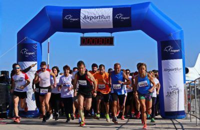 The first Fraport Greece Airport Run took place in Kavala, northern Greece.