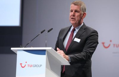 CEO Fritz Joussen presented TUI Group's Q1 results during the annual general meeting in Hanover.
