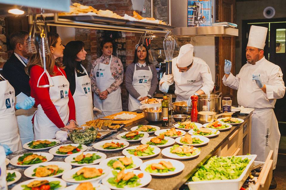 The Sympossio Greek Gourmet Touring 2018 in Talinn, Estonia.