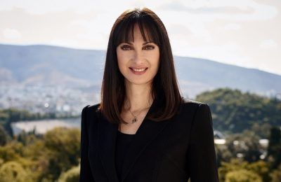 Tourism Minister Elena Kountoura.