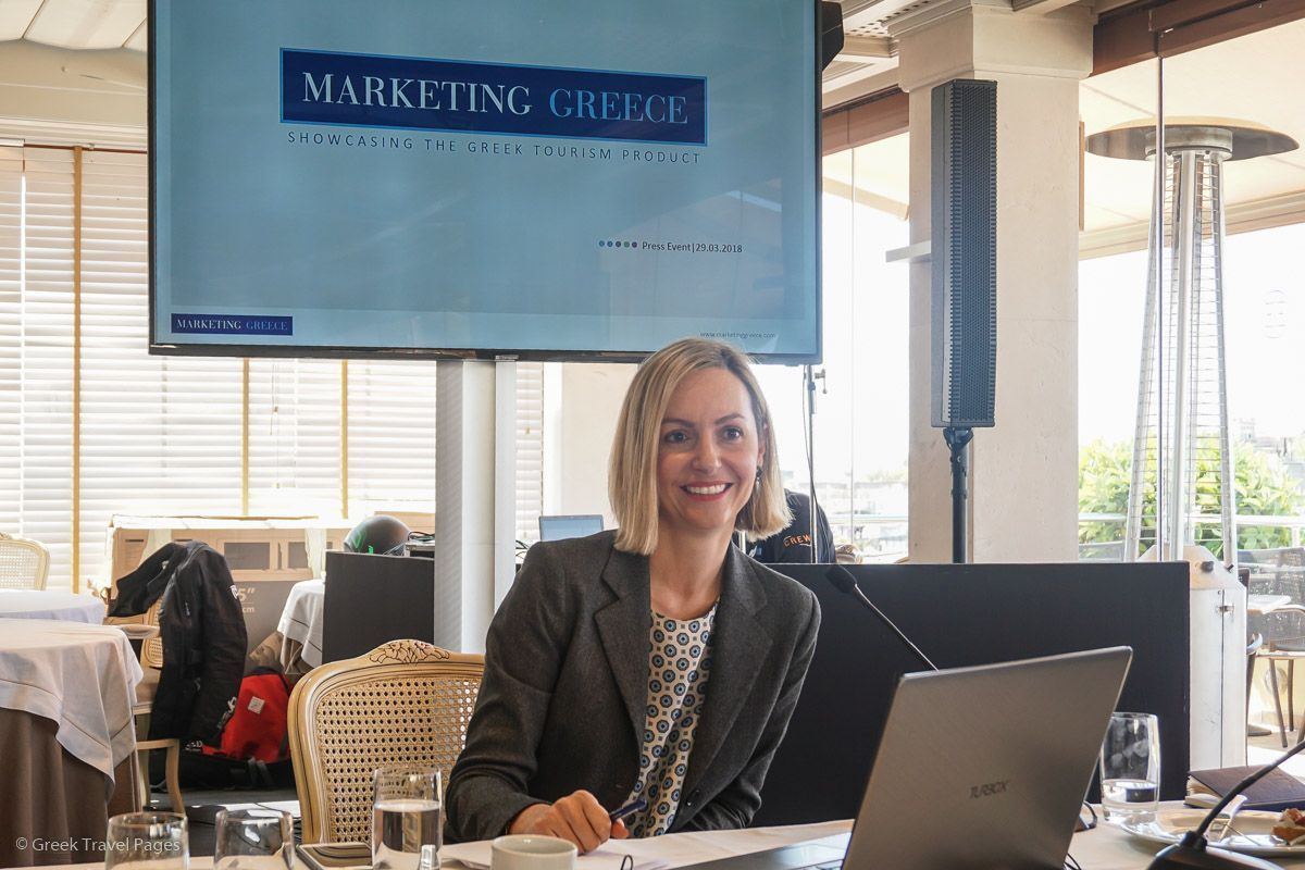 Marketing Greece CEO Ioanna Dretta.