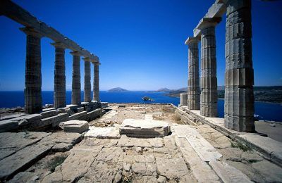 The Temple of Poseidon in Sounion. Photo Source: @Athens Attica