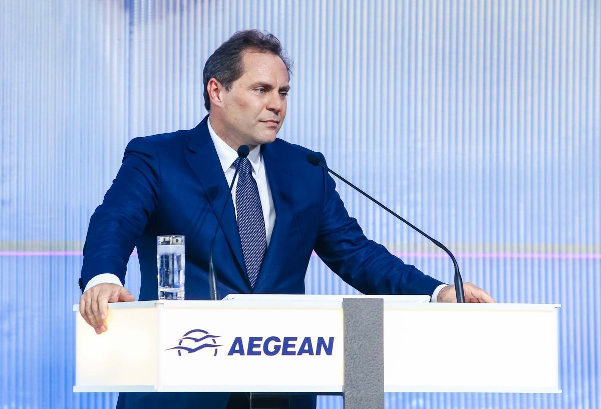 AEGEAN Chairman Eftichios Vassilakis