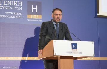 The President of the Hellenic Chamber of Hotels Alexandros Vassilikos. Photo: GTP