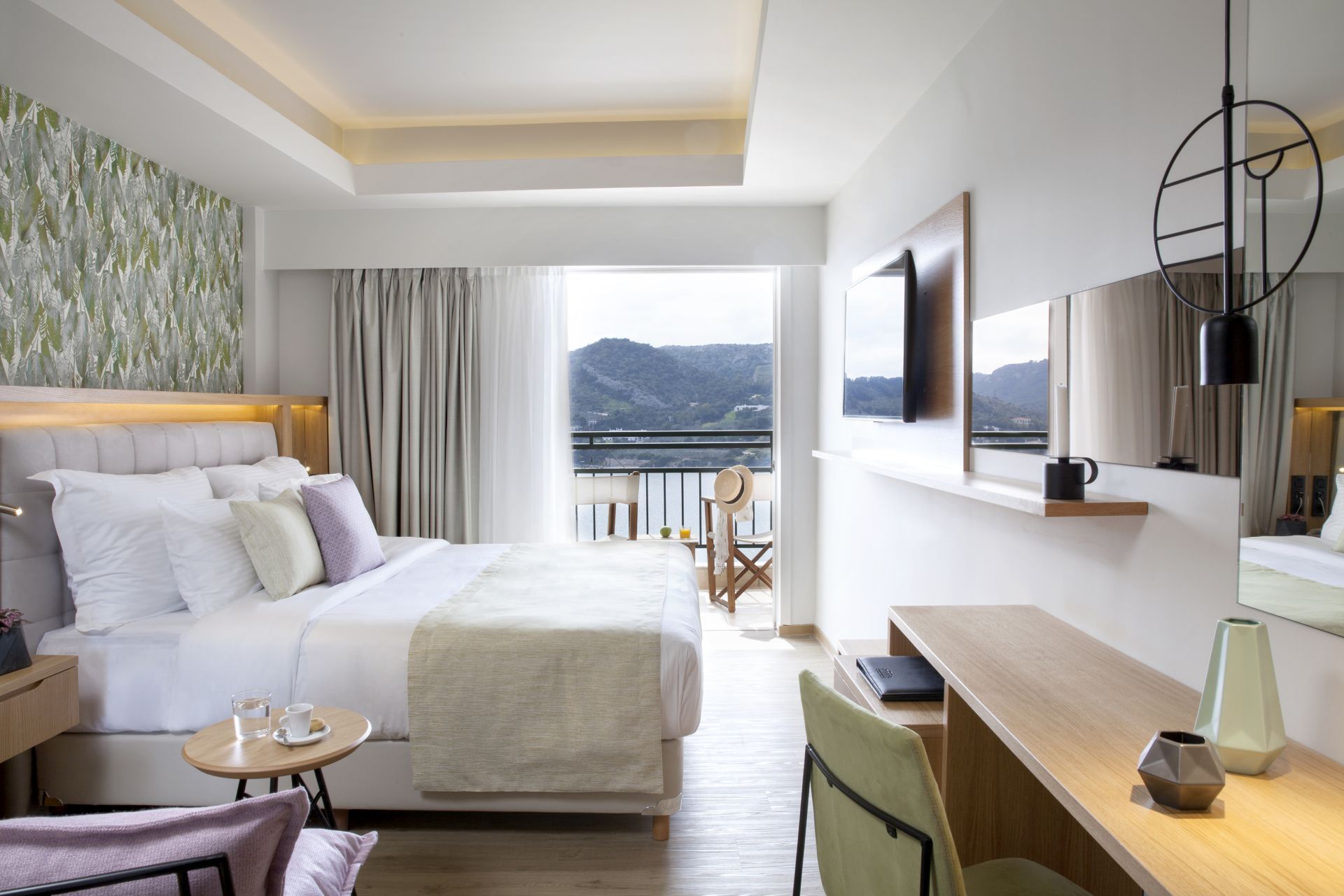 Dolce Attica Riviera deluxe double room, sea view.