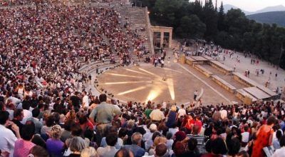 Ancient theater of Epidaurus. Photo Source: Athens & Epidaurus Festival