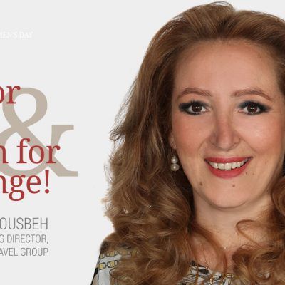 Katerina Mousbeh. Managing Director Mideast Travel Group of Companies
