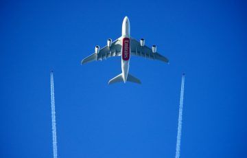 The Emirates A380 has been at the centre of a number of aviation firsts, including the unprecedented formation flight in 2015 with the Jetman Dubai duo.
