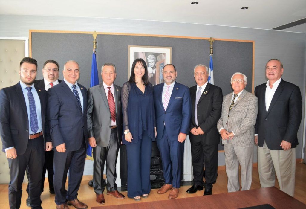 Minister Kountoura and AHEPA Discuss a Closer Cooperation for Greek ...