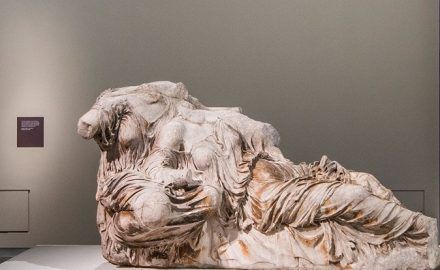 The Parthenon Marbles. Photo Source: @British Museum