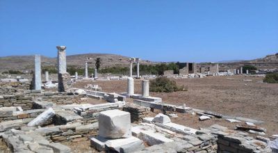 The archaeological site of Delos source: press release