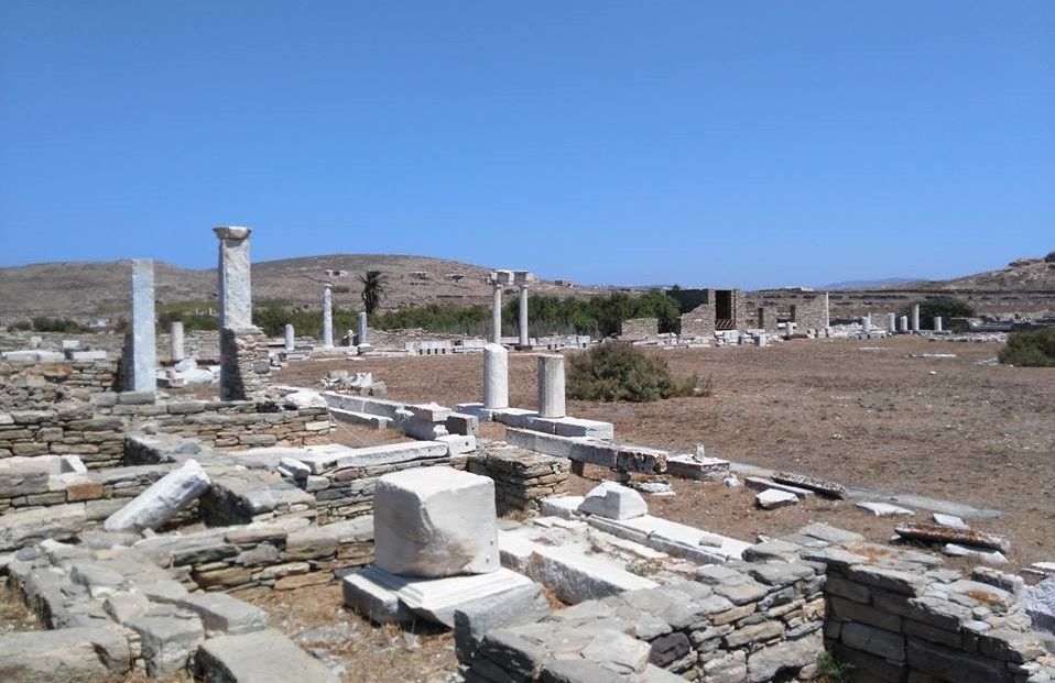 The archaeological site of Delos source: press release