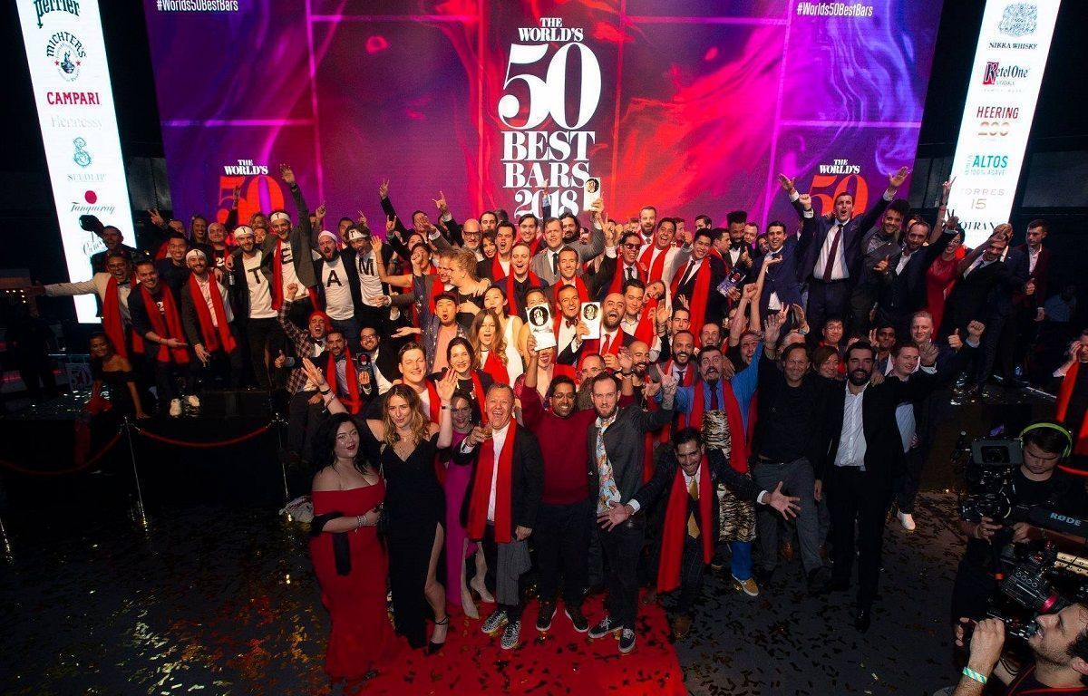 The World's 50 Best Bars 2018 - family photo. Source: @The World's 50 Best Bars
