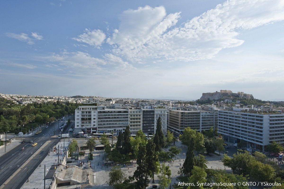 Syntagma Square, Athens. Photo © GNTO/Y Skoulas
