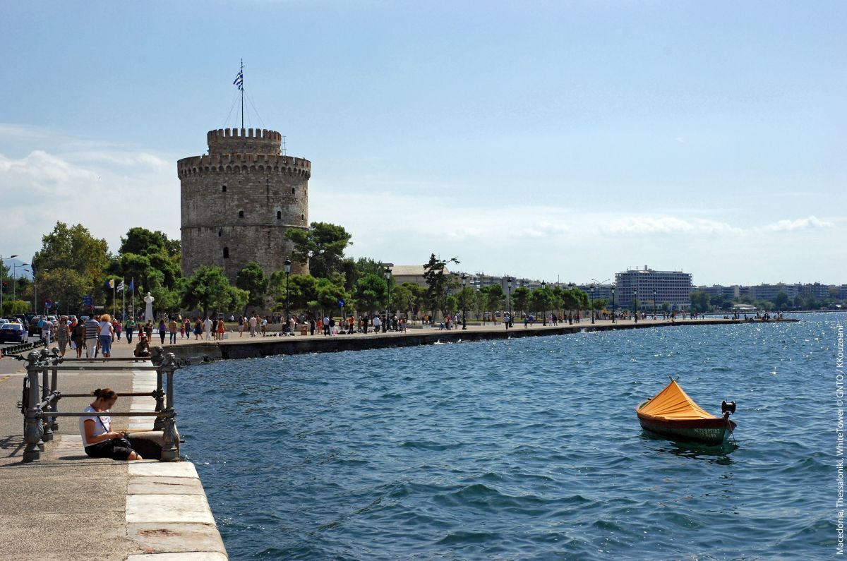 White Tower, Thessaloniki. Photo source: Visit Greece / KKouzouni