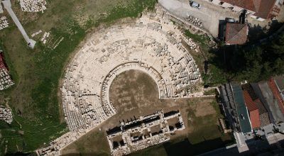 The First Ancient Theater of Larissa. Photo Source: larissa-theatre.com